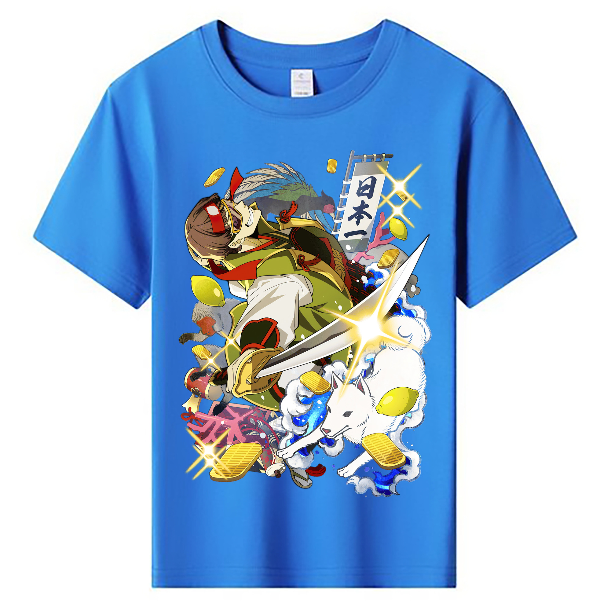 （画像用） 文豪ストレイドッグス Bungo Stray Dogs 綿100％キッズTシャツ（フロントプリント）